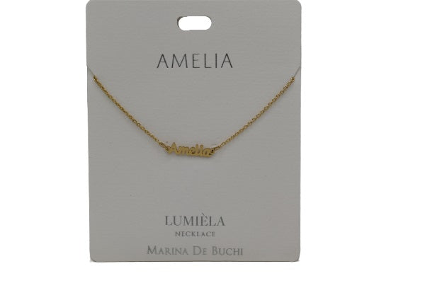 Amelia Name Necklace