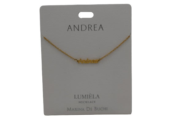 Andrea Name Necklace