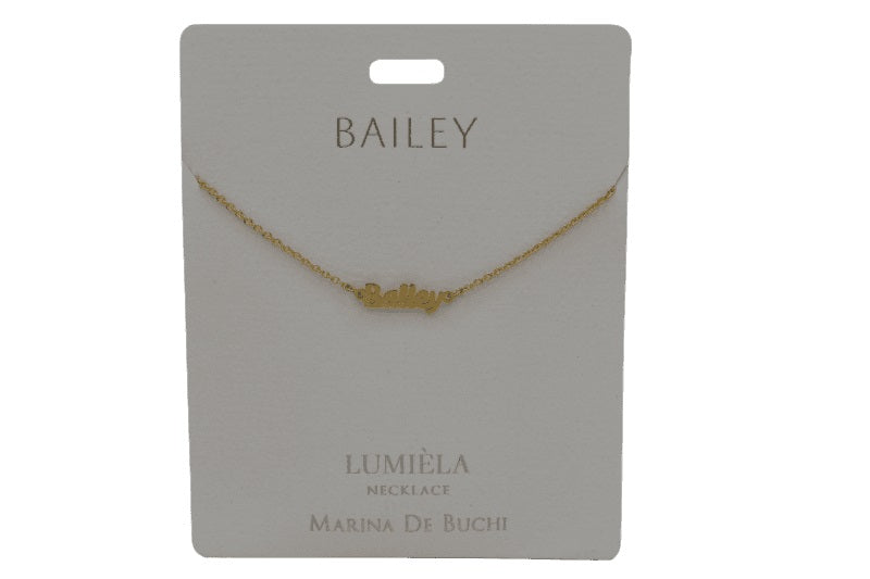 Name Necklaces - B’s