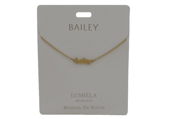 Name Necklaces - B’s