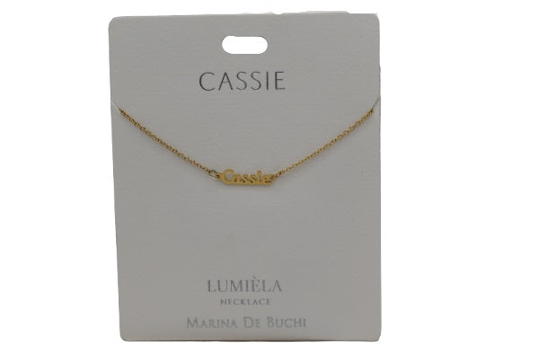Name Necklace - C’s