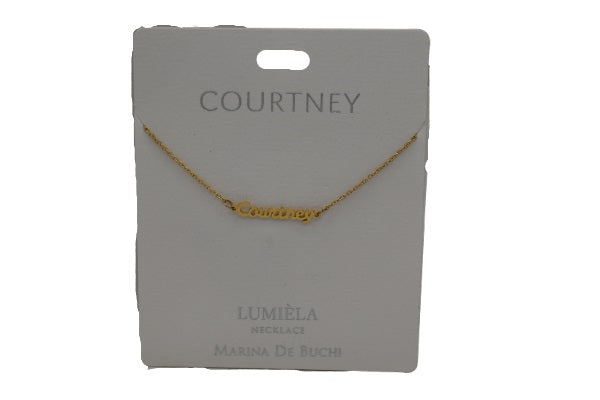 Name Necklace - C’s