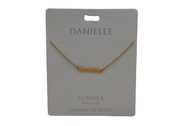 Name Necklace - D’s