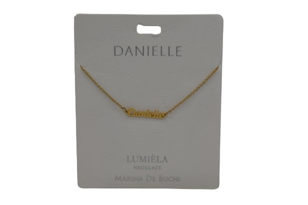 Name Necklace - D’s