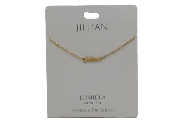 Name Necklace - J’s