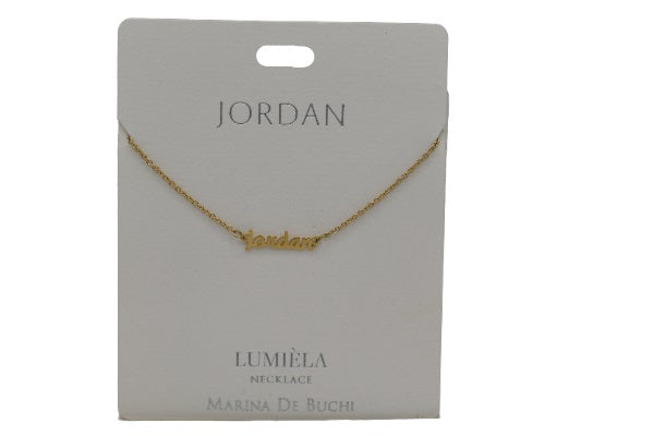 Name Necklace - J’s