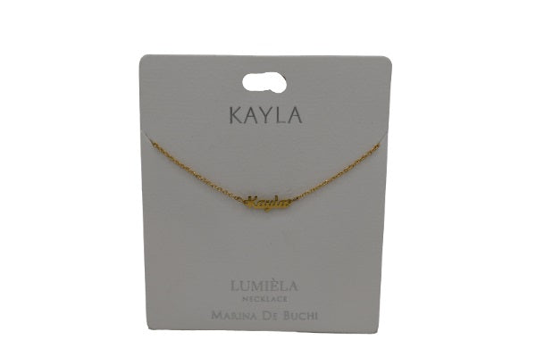 Name Necklace - K’s