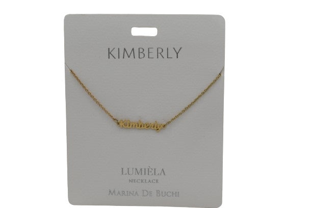 Name Necklace - K’s