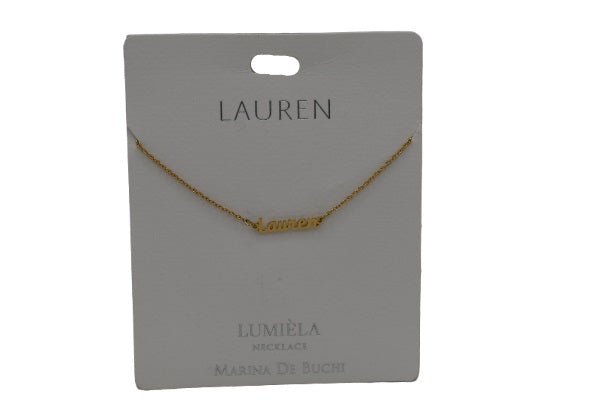 Name Necklace - L’s