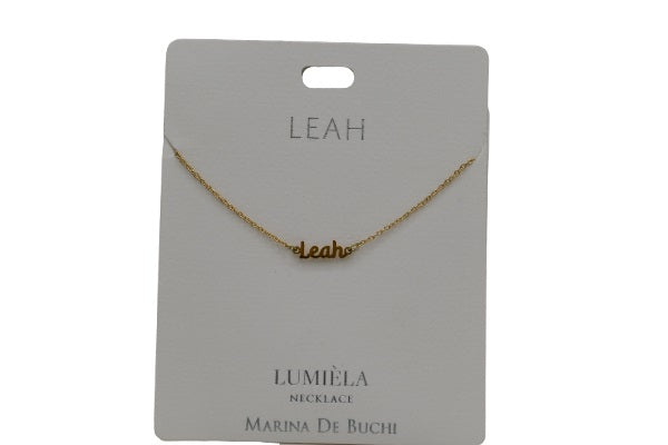 Name Necklace - L’s
