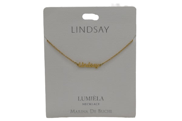 Name Necklace - L’s