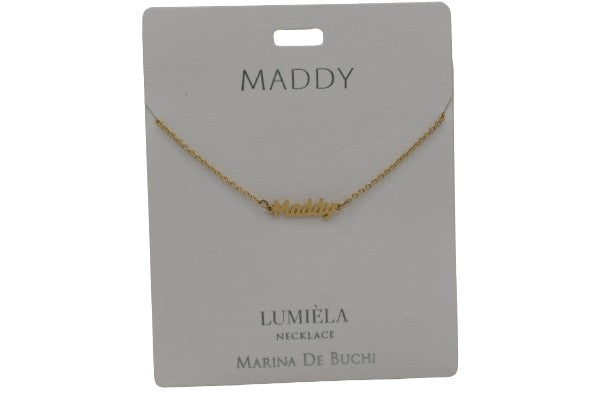 Name Necklace - M’s