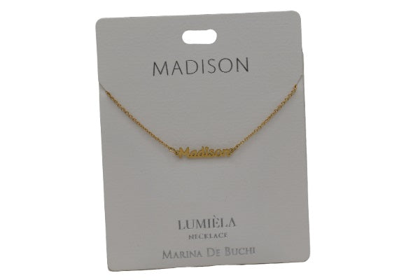 Name Necklace - M’s