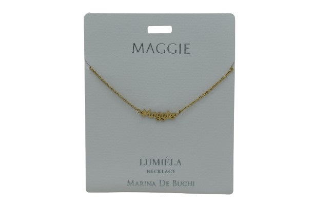 Name Necklace - M’s
