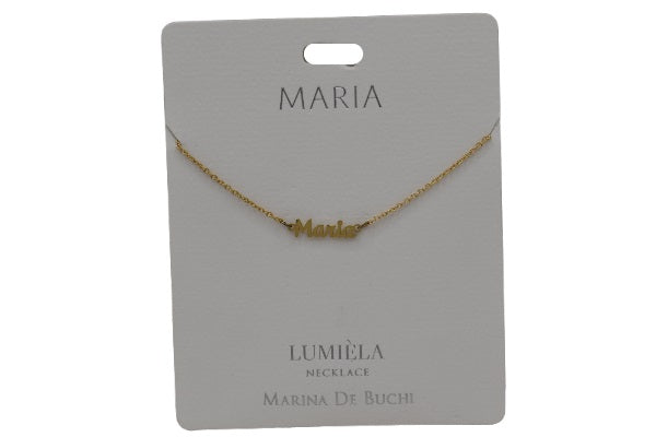 Name Necklace - M’s