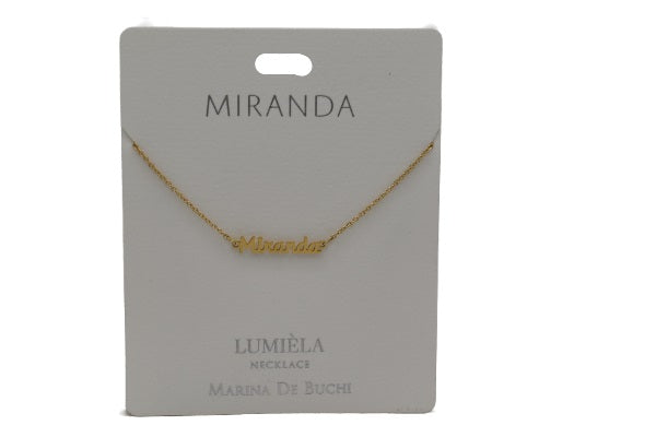 Name Necklace - M’s