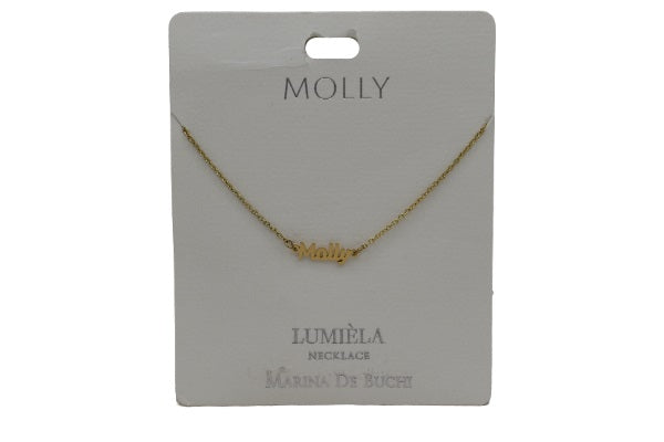 Name Necklace - M’s