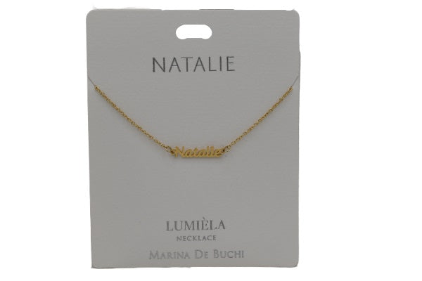 Name Necklace - N’s