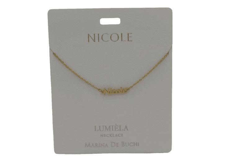 Name Necklace - N’s