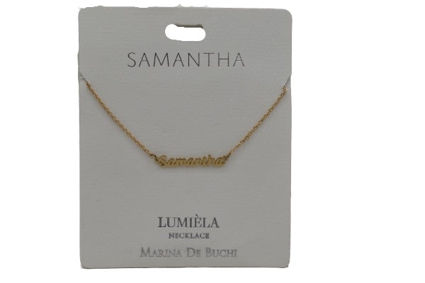 Name Necklace - S’s