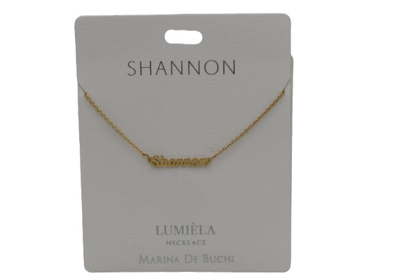 Name Necklace - S’s