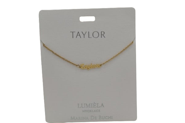 Name Necklace - T’s