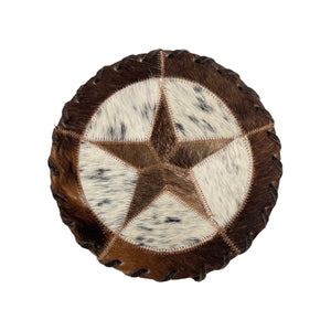 Cowhide 8" Placemats