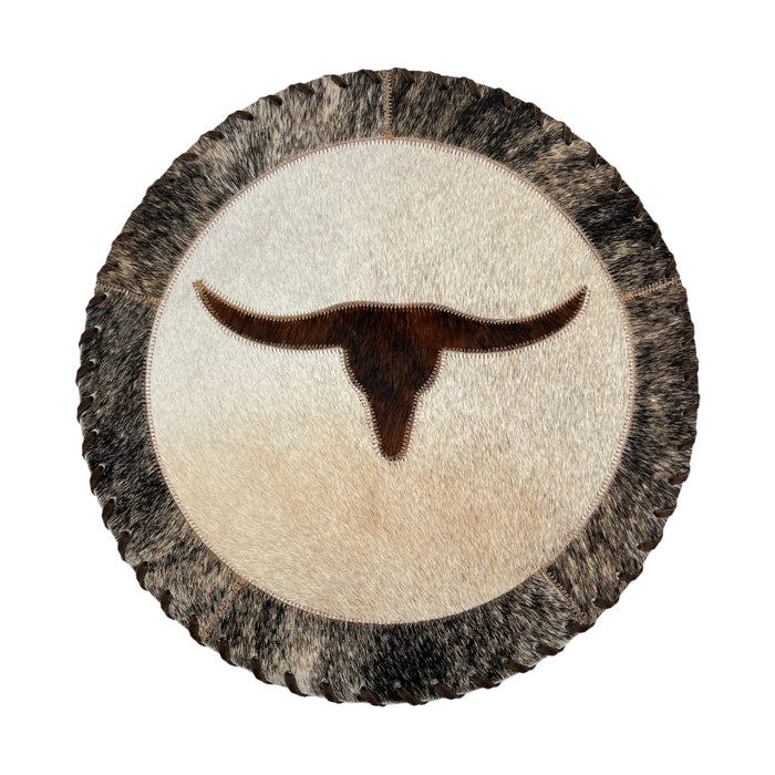 Cowhide 16" Placemats - Longhorn