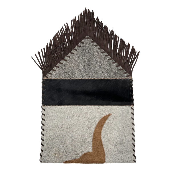 Small Cowhide Wide Table Runner
