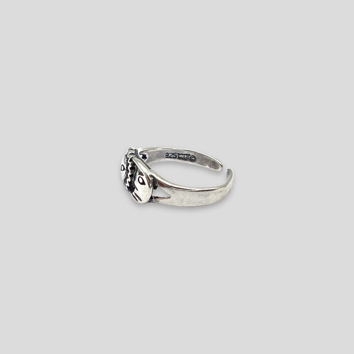 Moon and Sun Sterling Silver Toe Ring