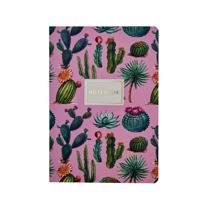 Cactus Notebook Pink