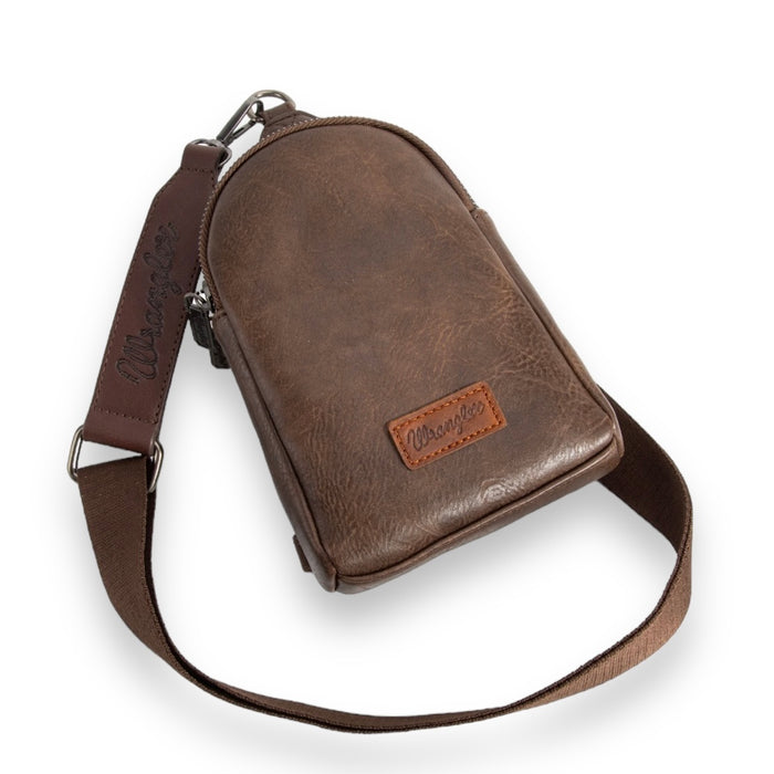 Wrangler Sling Bag/Crossbody/Chest Bag - Coffee
