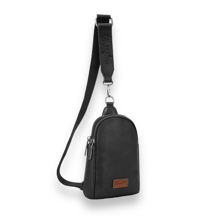 Wrangler Sling Bag/Crossbody/Chest Bag - Black