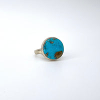 Large Turquoise and Sterling Silver Rings