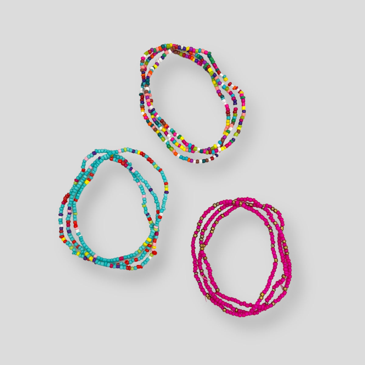 Stackable Beaded Bracelets