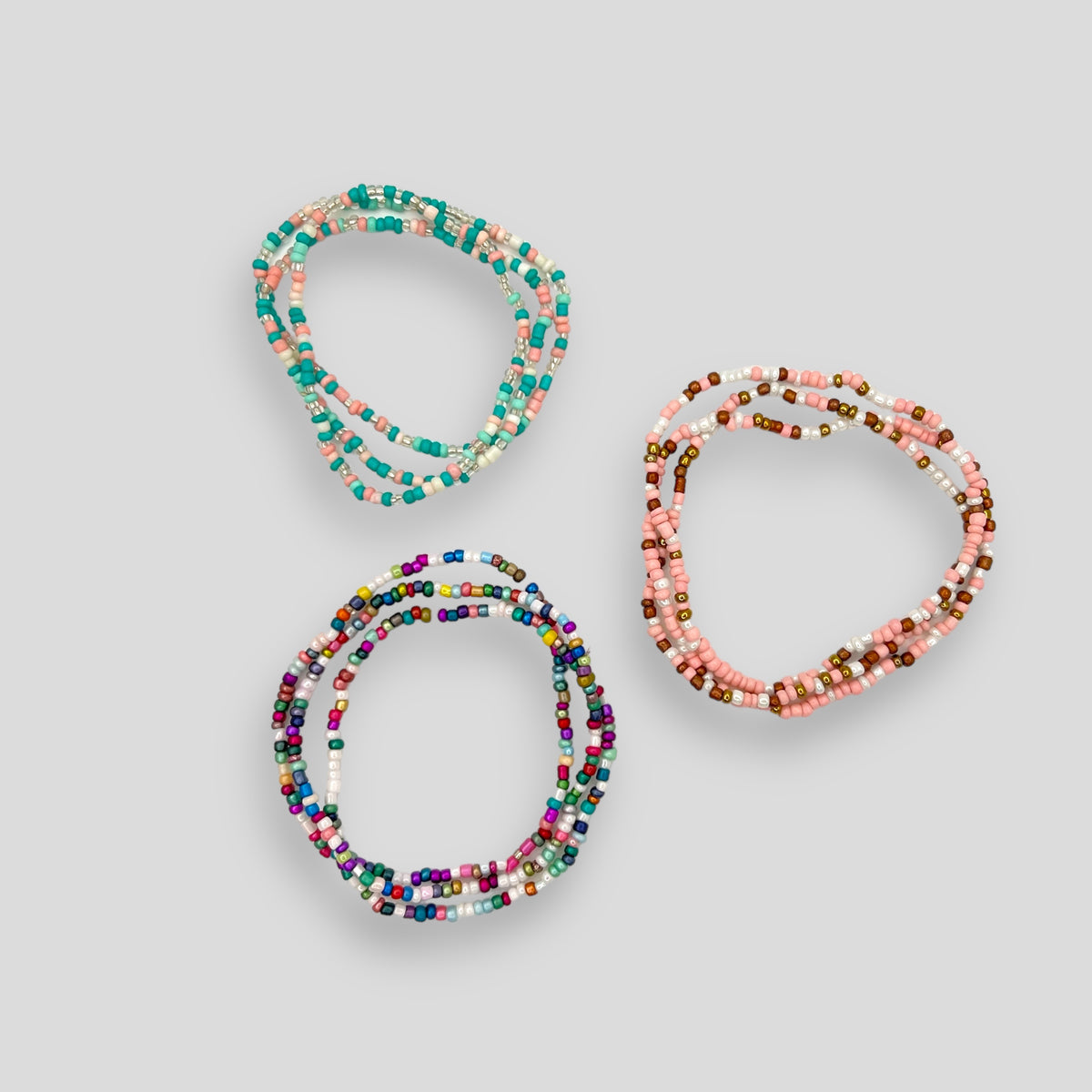 Stackable Beaded Bracelets