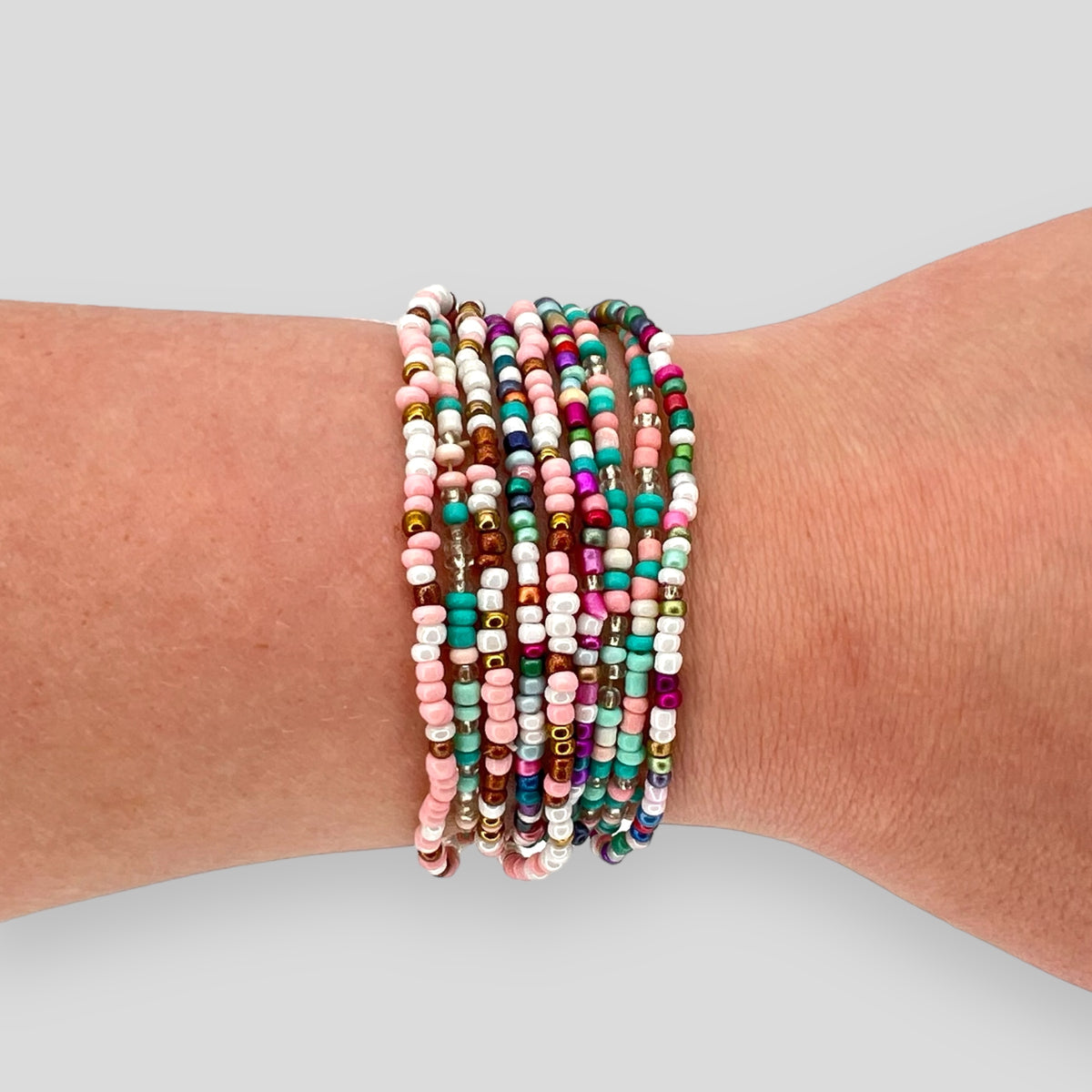 Stackable Beaded Bracelets