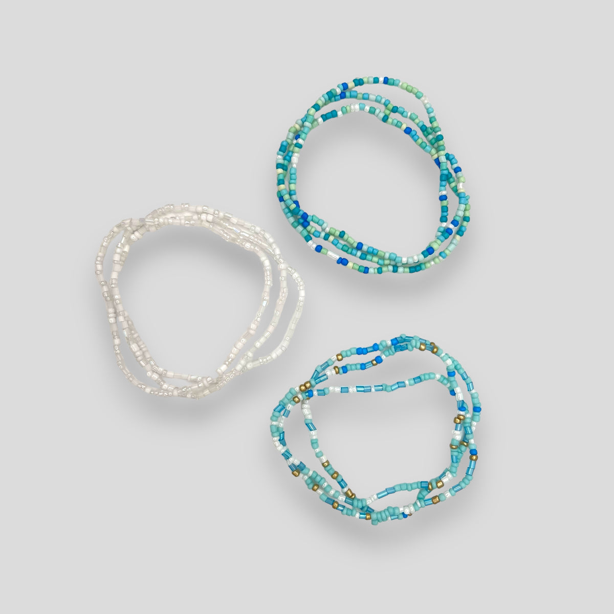 Stackable Beaded Bracelets