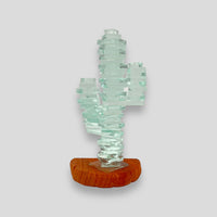 Prescott Arizona Three Arm Large Glass Cactus