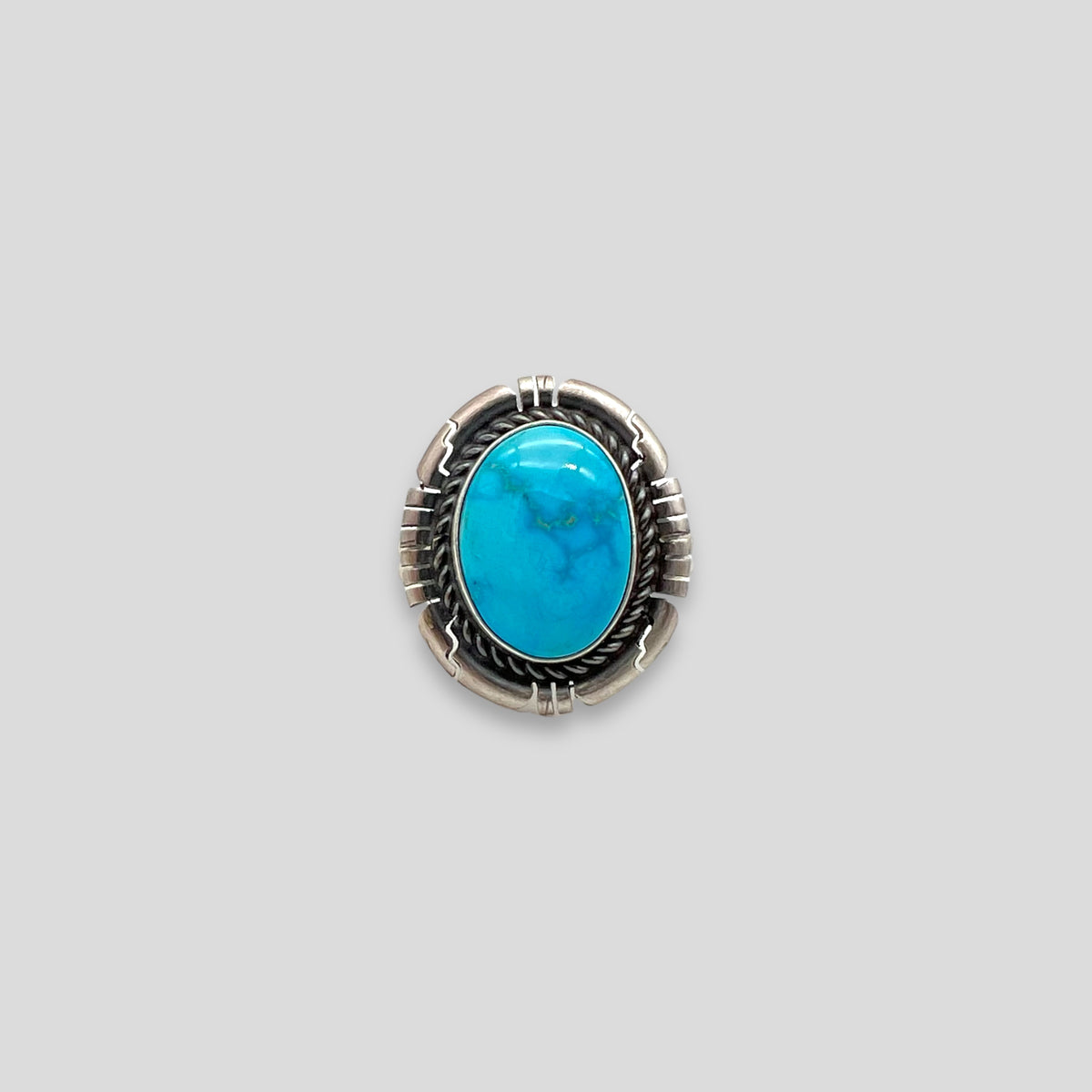 Sterling Silver and Turquoise Ring