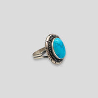 Sterling Silver and Turquoise Ring