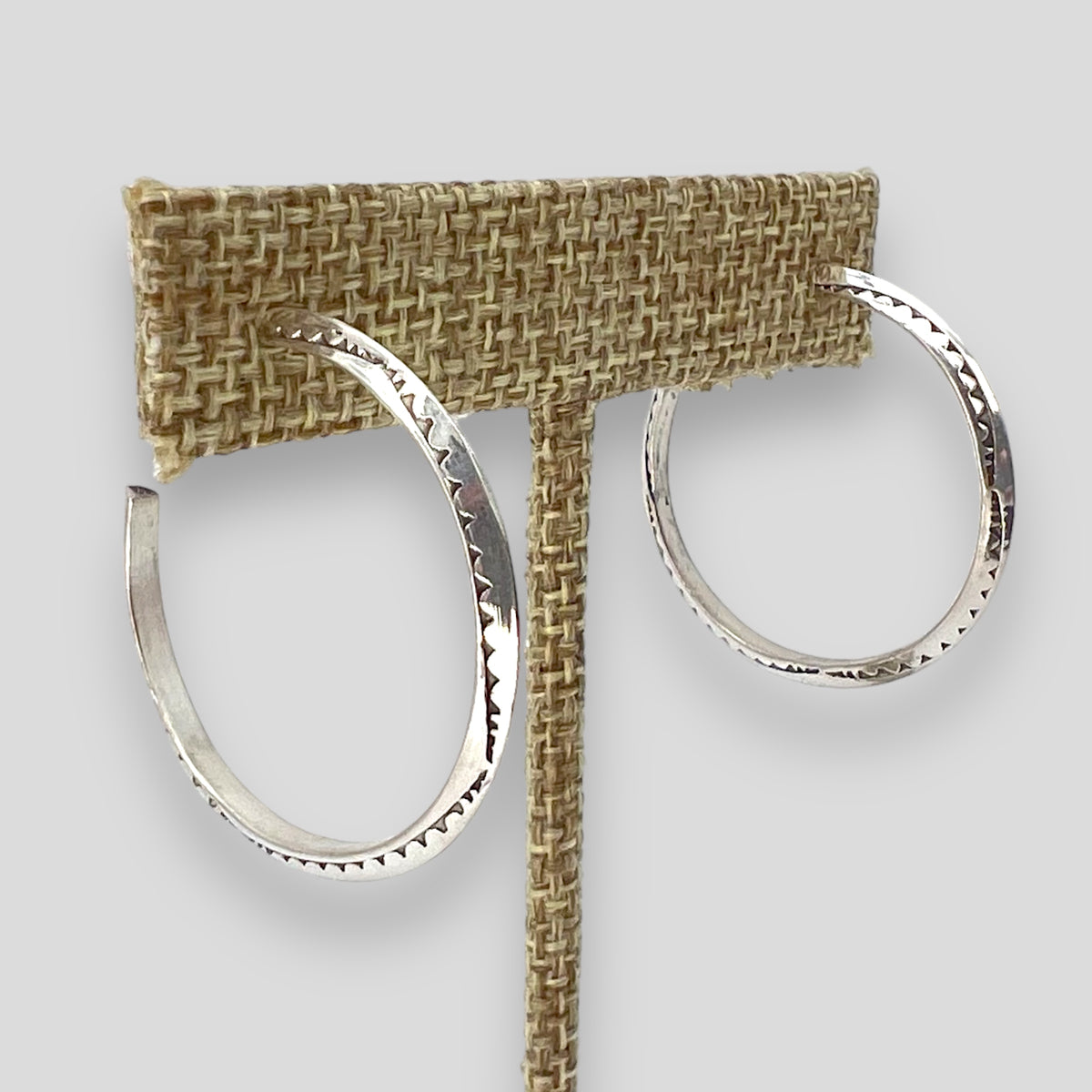 Sterling Silver Hoop Earrings