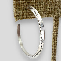 Sterling Silver Hoop Earrings