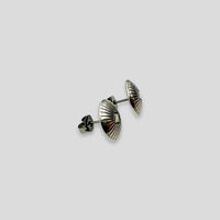 Patterned Sterling Silver Studs