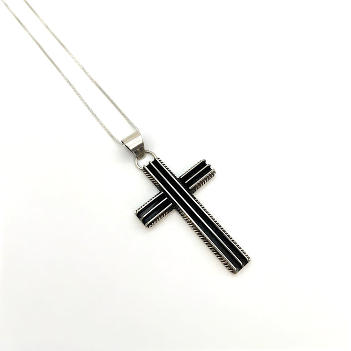 Large Sterling Silver Cross