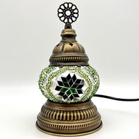 Mini Handmade Turkish Lamp - Green