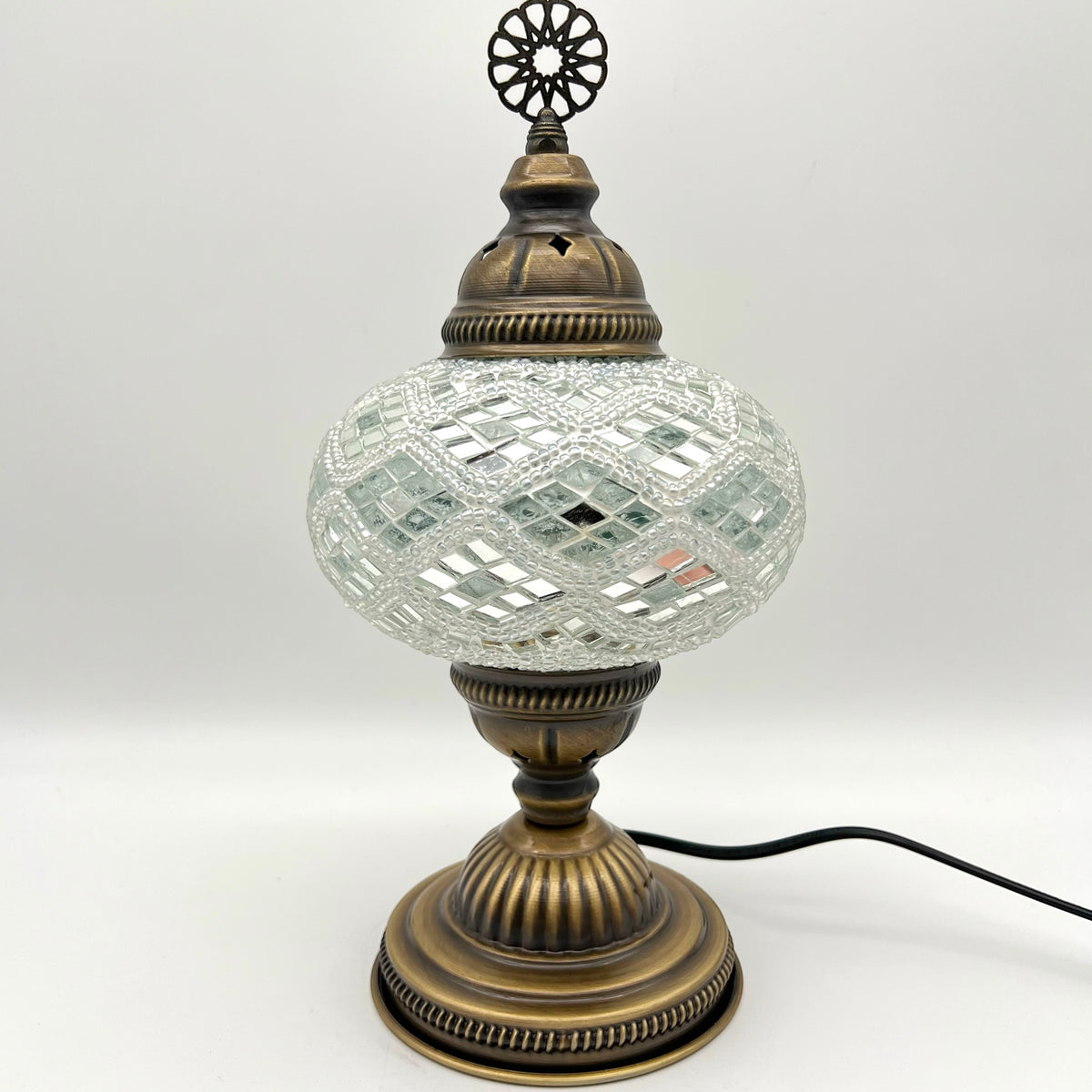 Handmade Turkish Table Lamps - White