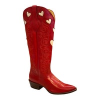 Women’s Justin Vera Heart Western Cowboy Boots