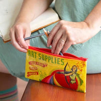 Art Supplies Pencil Case