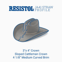 Jason Aldean Resistal Asphalt Cowboy Hat